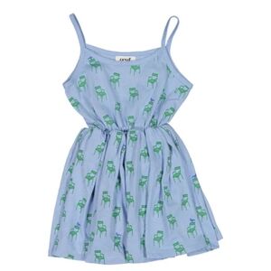 Blue and Green Kids Dress